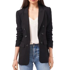 1. STATE Faux Double Breasted Black Blazer (New)
